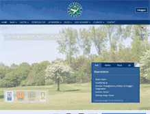 Tablet Screenshot of golfclub-zeewolde.nl